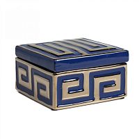 черная шкатулка (коробка) стеклянная с орнаментом marque в Нижневартовске