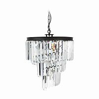 люстра fuizhen чёрная, прозрачная в Нижневартовске