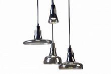 светильник boretto smoke glass пепельный в Нижневартовске