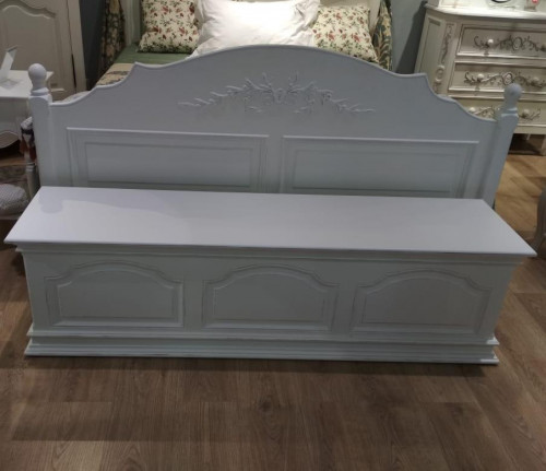 тумба в изножье кровати марсель белая в Нижневартовске