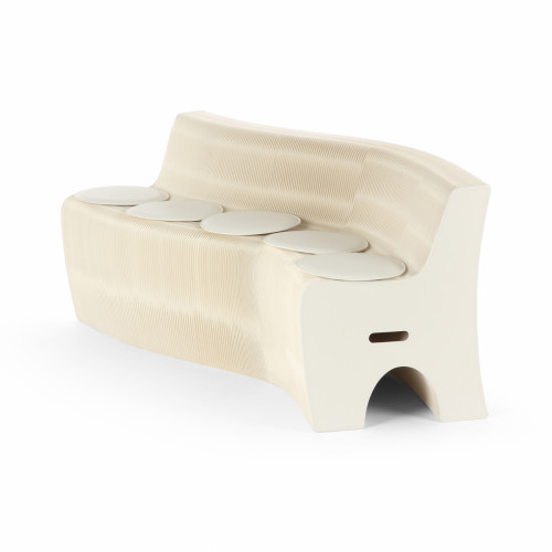 диван бумажный на 6 персон прямой белый в Нижневартовске