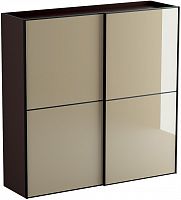 шкаф nero черный со светлым фасадом в Нижневартовске