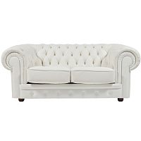 диван честерфилд прямой белый в Нижневартовске