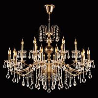 подвесная люстра eurosvet 3600/18 золото strotskis в Нижневартовске