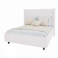 кровать wing-2 90х200 велюр молочный р в Нижневартовске