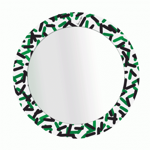 зеркало круглое с принтом pills в Нижневартовске