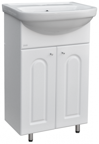 тумба "агата 50" под умывальник "акватон", белый в Нижневартовске