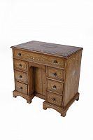 стол mini pedestal desk коричневый с рисунком в Нижневартовске