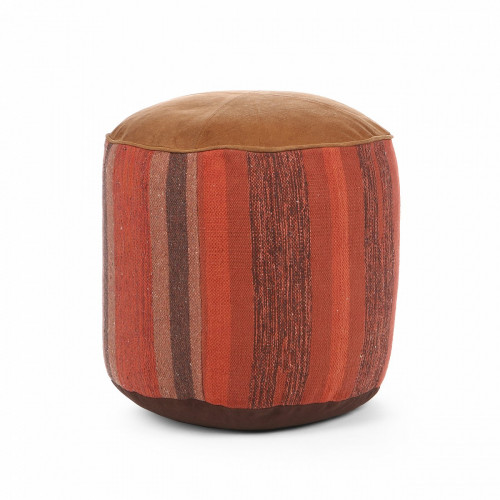 пуф morocco коричневый с красным в Нижневартовске