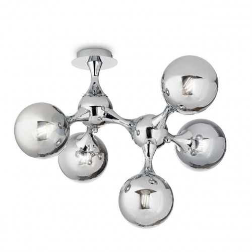 потолочная люстра ideal lux nodi cromo pl5 в Нижневартовске