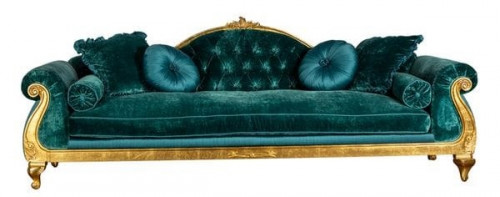 диван stradivari прямой бирюзовый в Нижневартовске