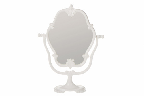 зеркало настольное белое фигурное вращающееся кокетка в Нижневартовске