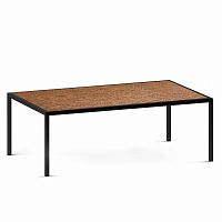 стол журнальный london ultra lite black темный дуб в Нижневартовске