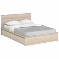 кровать деревянная двуспальная 160х200 белая unit pink в Нижневартовске