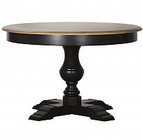 стол обеденный black mark 1200х780 черный в Нижневартовске