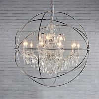 подвесная люстра loft it crystal wins loft1896/15 хром в Нижневартовске