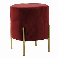 пуф pudra l красного цвета в Нижневартовске