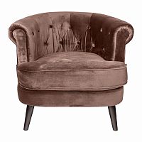 кресло william thackeray коричневое в Нижневартовске