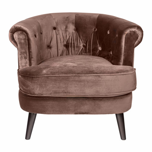 кресло william thackeray коричневое в Нижневартовске