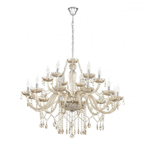 подвесная люстра eglo basilano 39095 коричневая в Нижневартовске