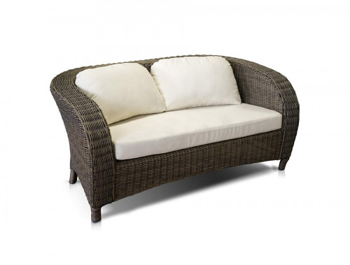 диван римини двухместный серо- коричневый в Нижневартовске