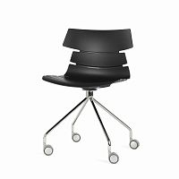 стул return на колесиках черный в Нижневартовске