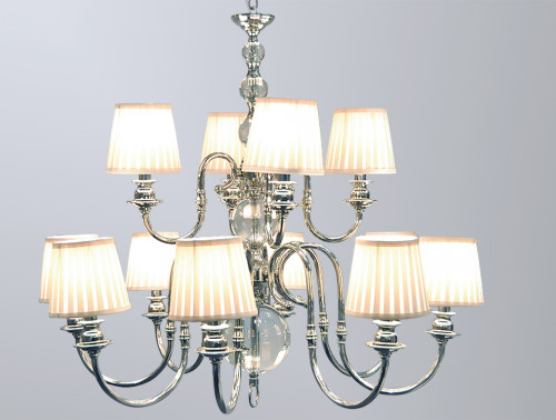 люстра дизайнерская voice матовый никель в Нижневартовске