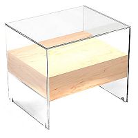 тумба со-1 бежевая с закаленным стеклом в Нижневартовске