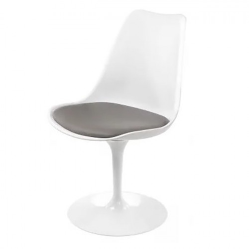 стул tulip белый / светло-серый в Нижневартовске