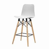 полубарный стул eiffel (eames style) белый в Нижневартовске