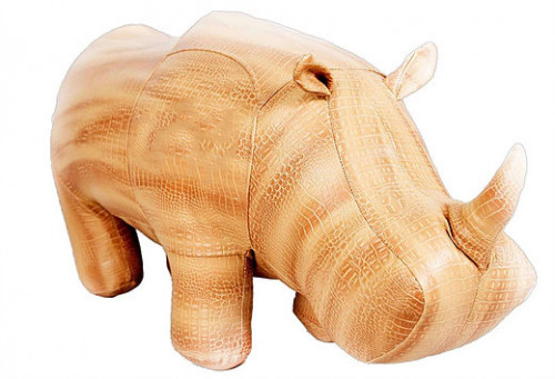 банкетка «пуф носорог» мини светло-коричневый в Нижневартовске