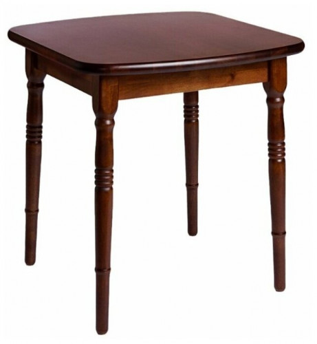 стол прямоугольный из массива дерева "комплимент" (70 х 72 см), тёмный орех, экомебель в Нижневартовске