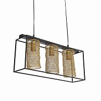 лампа потолочная clark m золотого цвета 3 лампы в Нижневартовске