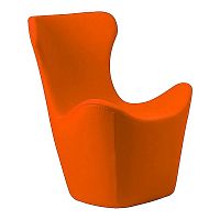 кресло papilio lounge chair оранжевое в Нижневартовске