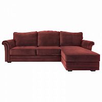 диван sydney угловой терракотовый в Нижневартовске