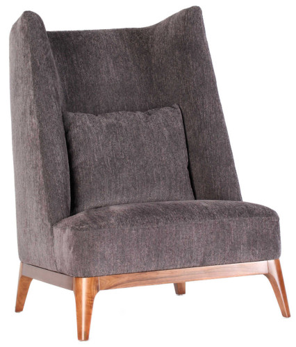 кресло bruno пепельно-серое в Нижневартовске