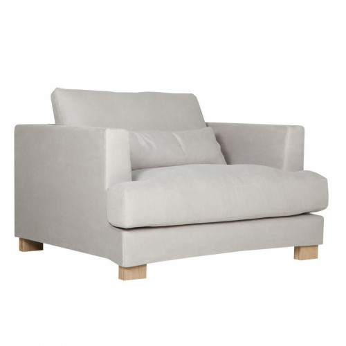 кресло brandon светло-серое в Нижневартовске