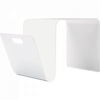 столик приставной newspaper белый в Нижневартовске