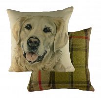 подушка с принтом waggydogs golden retriever в Нижневартовске