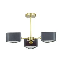 потолочная люстра lumion riven 4406/3c черная в Нижневартовске