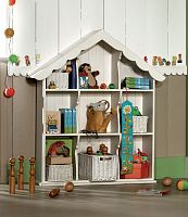 шкаф-домик детский нордик белый в Нижневартовске