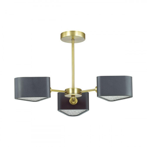 потолочная люстра lumion riven 4406/3c черная в Нижневартовске