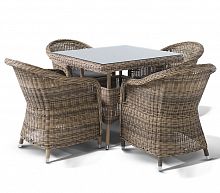 фредо, обеденная группа на 4 персоны,бежевый в Нижневартовске