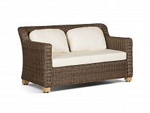 диван либрари двухместный коричневый в Нижневартовске