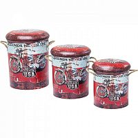 пуф motor bike красный в Нижневартовске