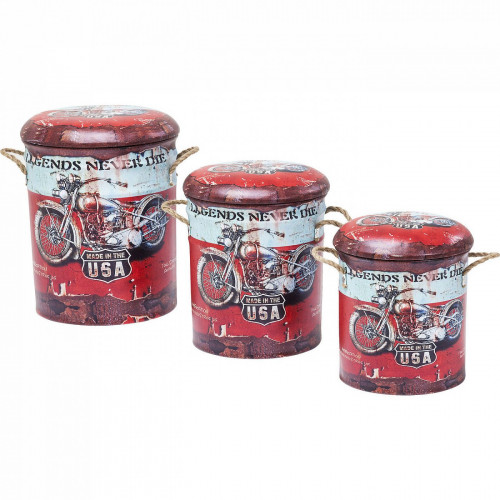 пуф motor bike красный в Нижневартовске