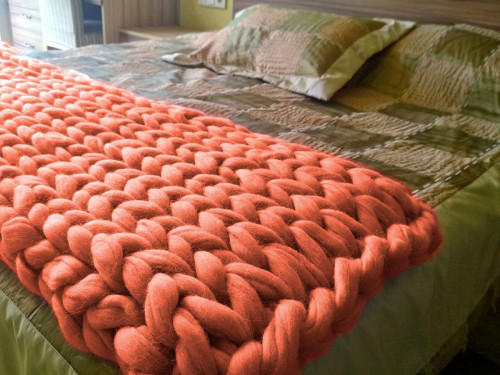 плед нежность коралловый большой в Нижневартовске