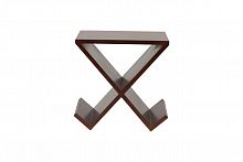 стол кофейный mimosa side table walnut коричневый в Нижневартовске