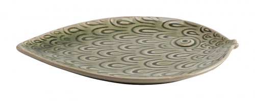 декоративное блюдо lobetto зеленое в Нижневартовске