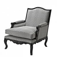 кресло brequet от eichholtz серое в Нижневартовске